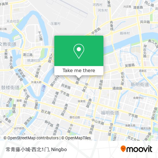 常青藤小城-西北1门 map