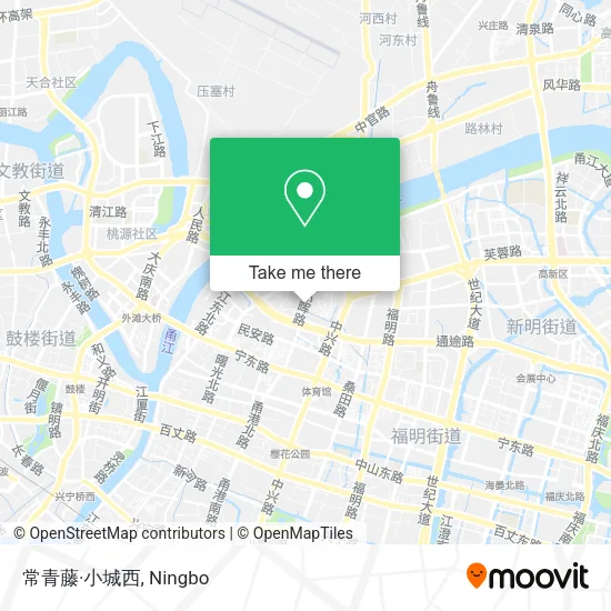 常青藤·小城西 map