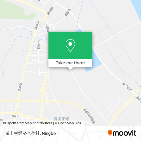 岚山村经济合作社 map