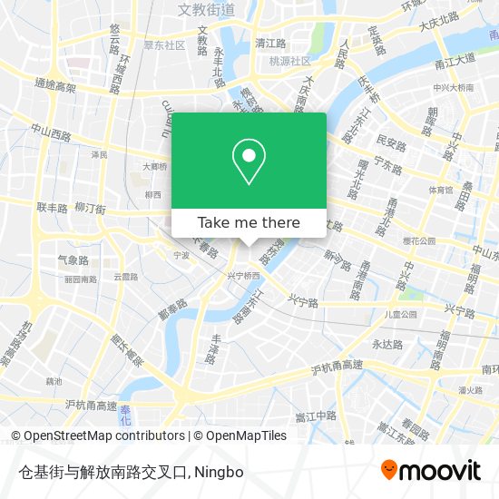 仓基街与解放南路交叉口 map