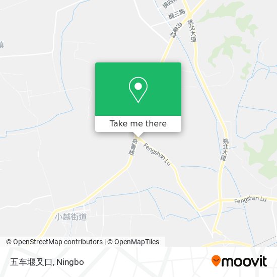 五车堰叉口 map
