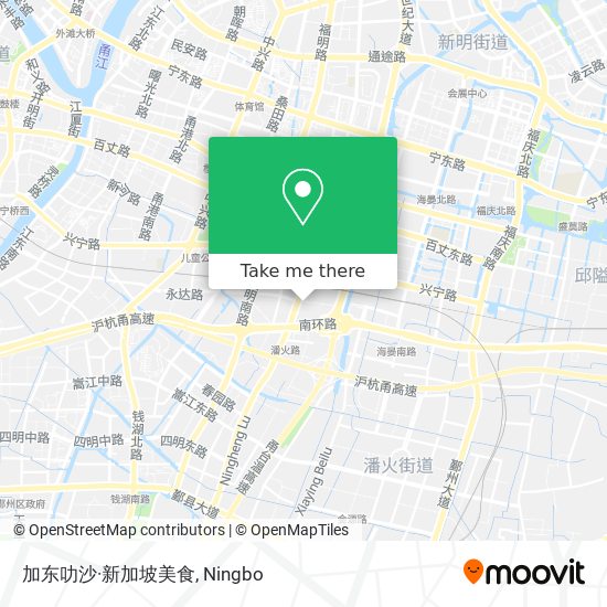 加东叻沙·新加坡美食 map