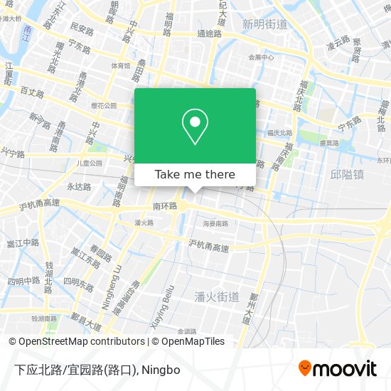 下应北路/宜园路(路口) map