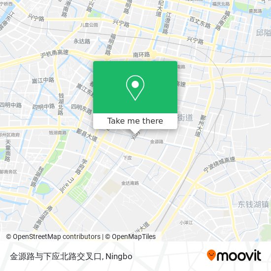 金源路与下应北路交叉口 map