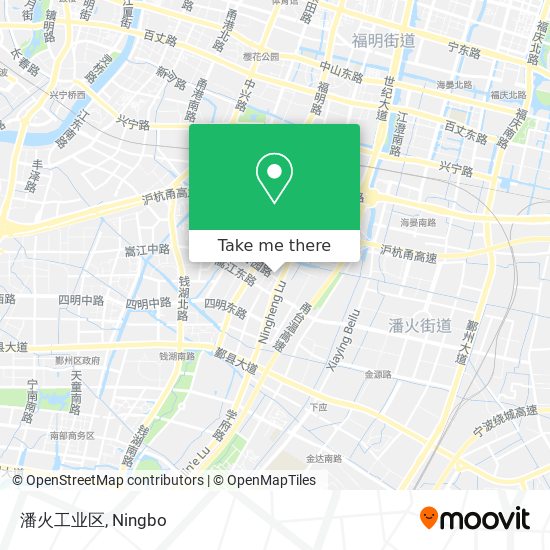 潘火工业区 map