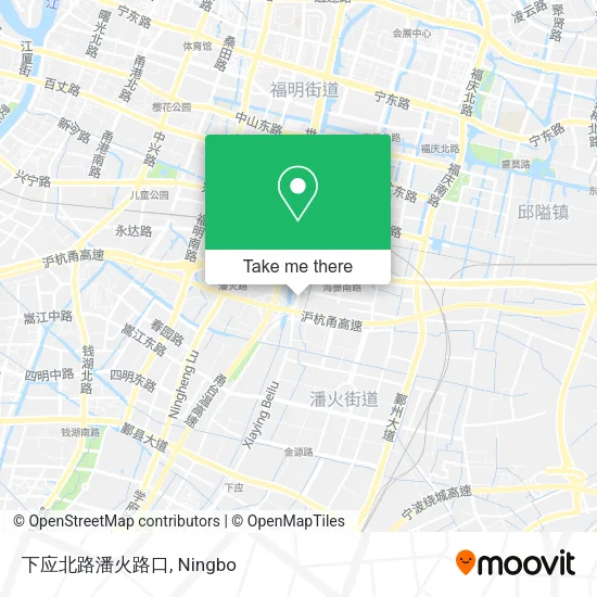 下应北路潘火路口 map