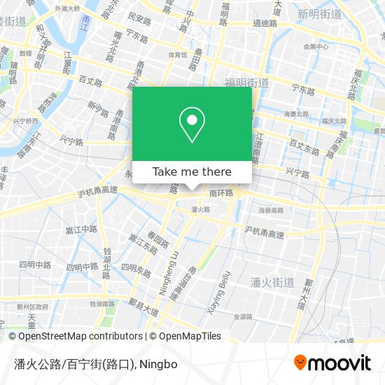 潘火公路/百宁街(路口) map