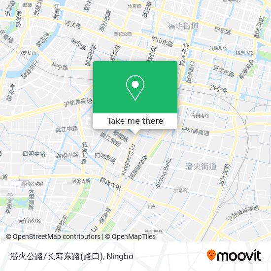 潘火公路/长寿东路(路口) map