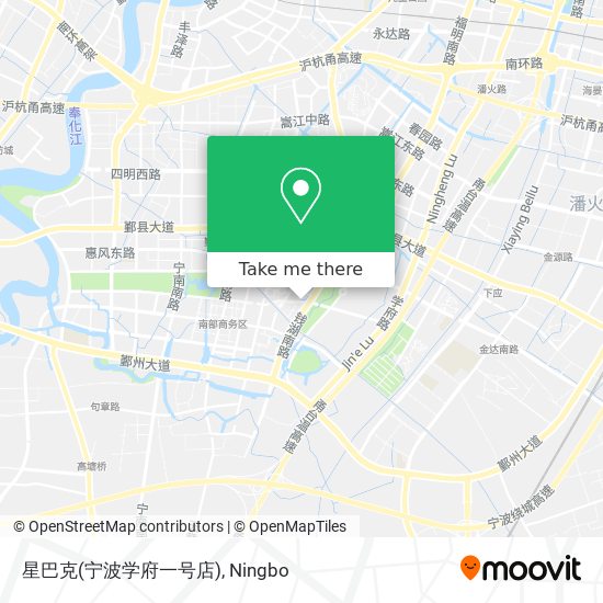 星巴克(宁波学府一号店) map