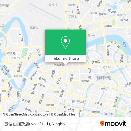云居山烟杂店(No.12111) map