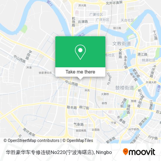 华胜豪华车专修连锁No220(宁波海曙店) map