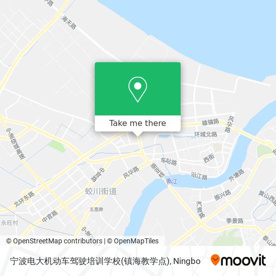 宁波电大机动车驾驶培训学校(镇海教学点) map