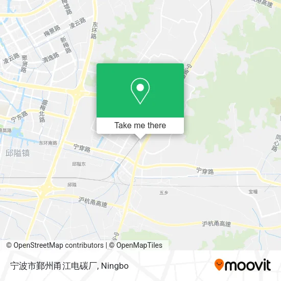 宁波市鄞州甬江电碳厂 map