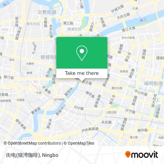 街电(猫湾咖啡) map