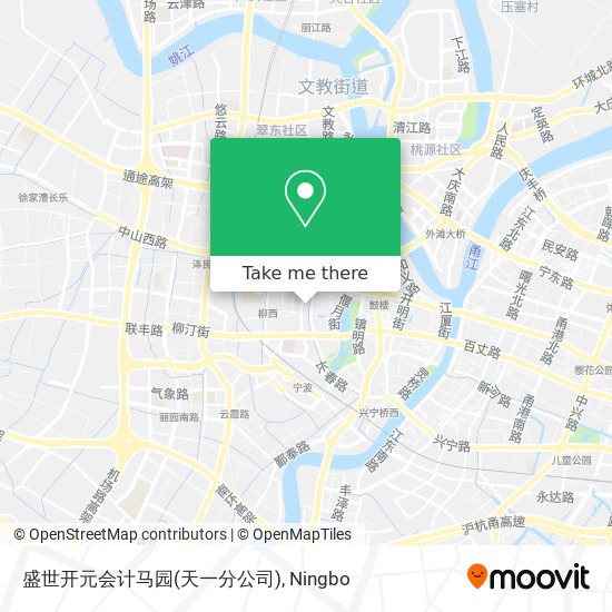 盛世开元会计马园(天一分公司) map
