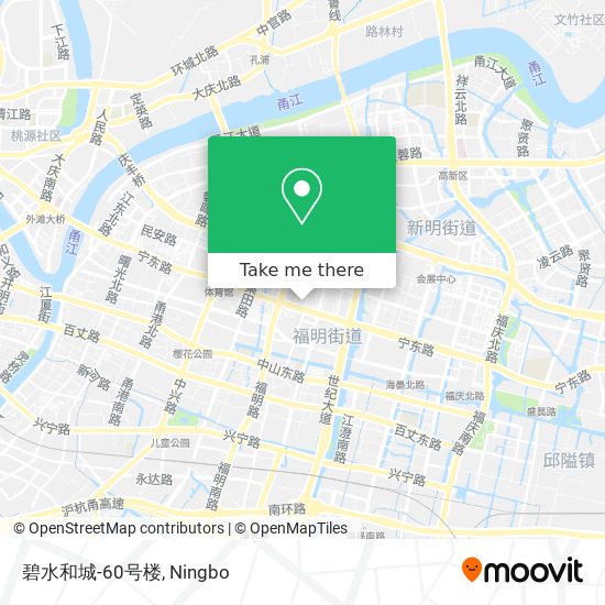 碧水和城-60号楼 map