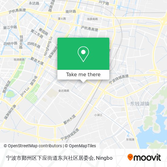 宁波市鄞州区下应街道东兴社区居委会 map