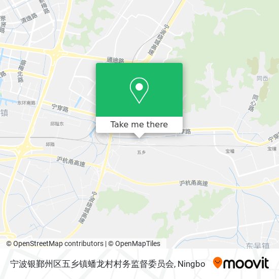 宁波银鄞州区五乡镇蟠龙村村务监督委员会 map