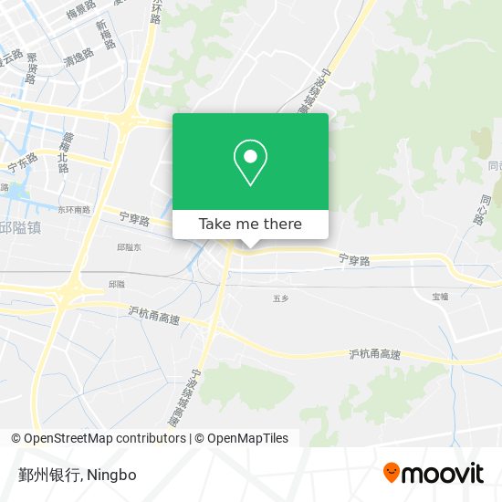 鄞州银行 map