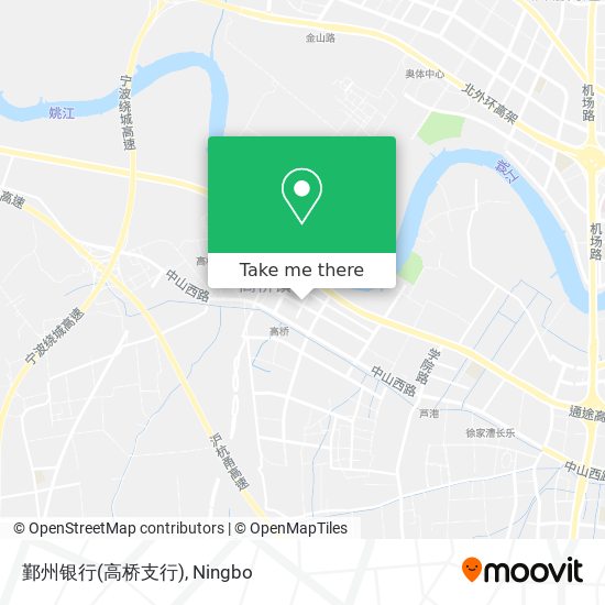 鄞州银行(高桥支行) map