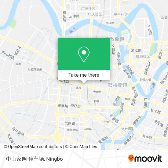 中山家园-停车场 map