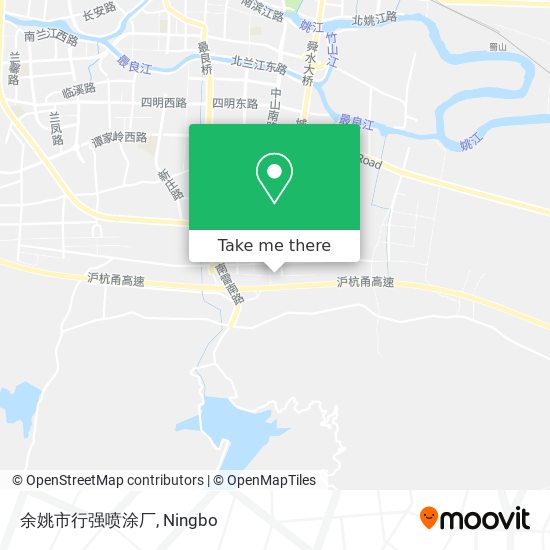 余姚市行强喷涂厂 map