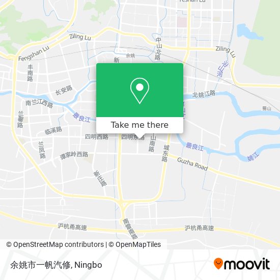 余姚市一帆汽修 map