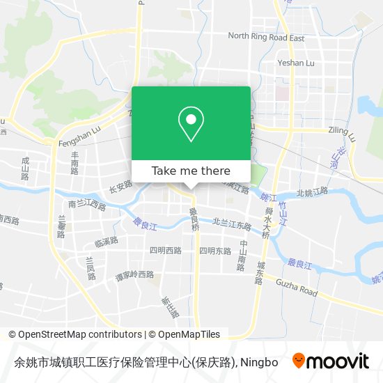 余姚市城镇职工医疗保险管理中心(保庆路) map