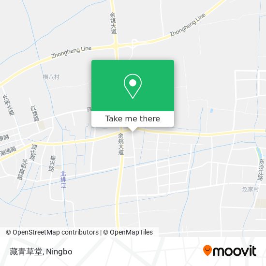 藏青草堂 map