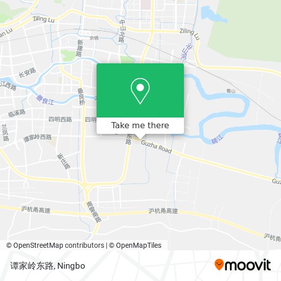 谭家岭东路 map