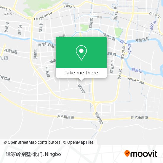 谭家岭别墅-北门 map