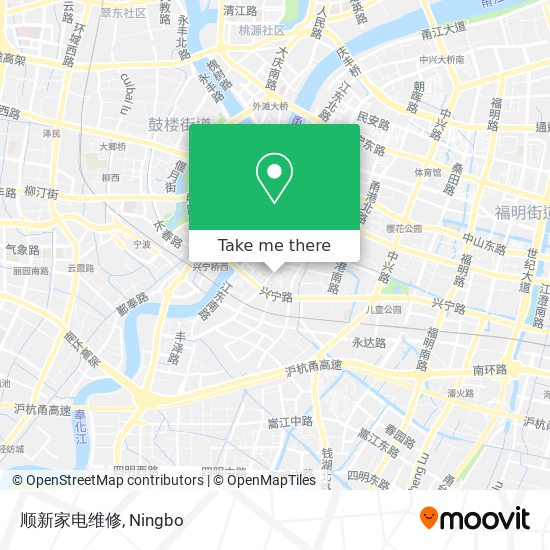 顺新家电维修 map