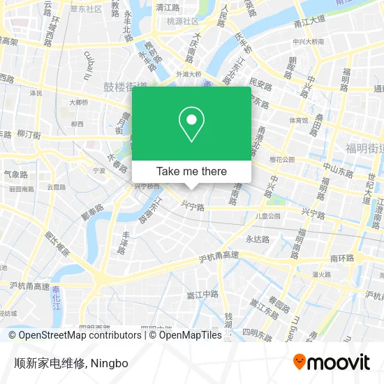 顺新家电维修 map