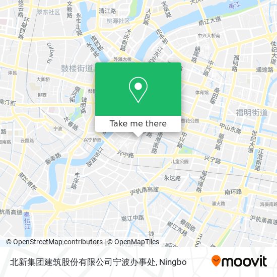 北新集团建筑股份有限公司宁波办事处 map