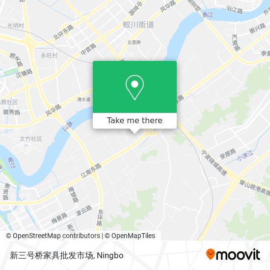 新三号桥家具批发市场 map