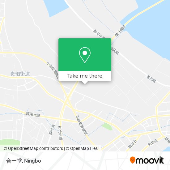 合一堂 map
