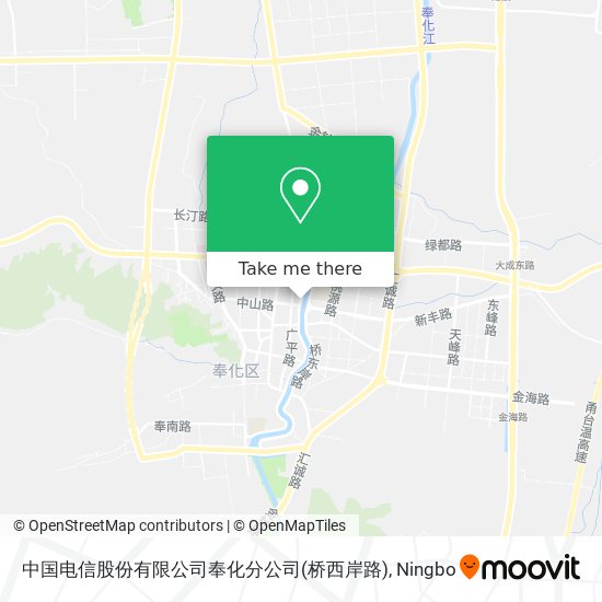 中国电信股份有限公司奉化分公司(桥西岸路) map