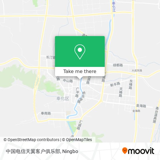 中国电信天翼客户俱乐部 map