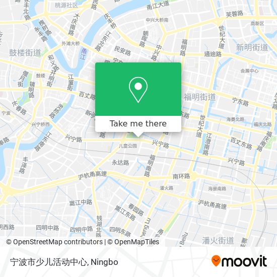 宁波市少儿活动中心 map