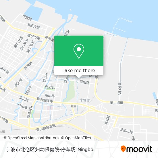宁波市北仑区妇幼保健院-停车场 map