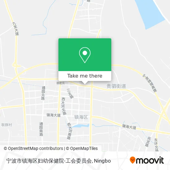宁波市镇海区妇幼保健院-工会委员会 map
