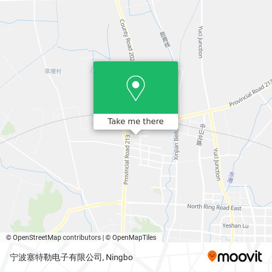 宁波塞特勒电子有限公司 map