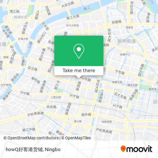 howQ好客港货铺 map