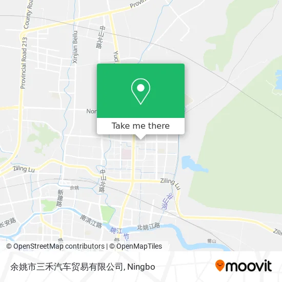 余姚市三禾汽车贸易有限公司 map