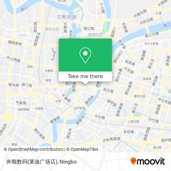 奔顺数码(莱迪广场店) map