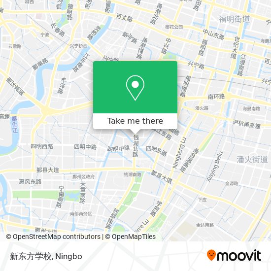 新东方学校 map