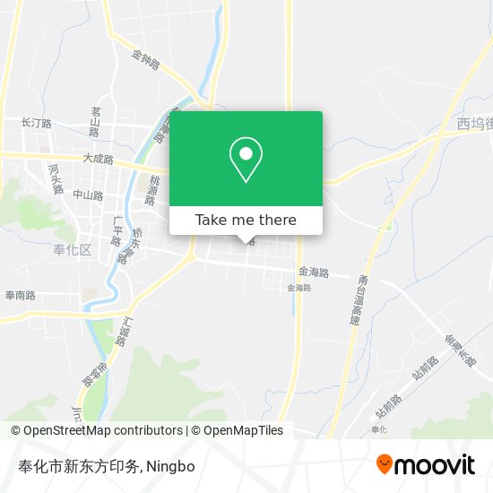 奉化市新东方印务 map