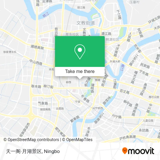 天一阁·月湖景区 map