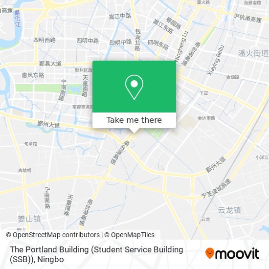 The Portland Building (Student Service Building (SSB)) map