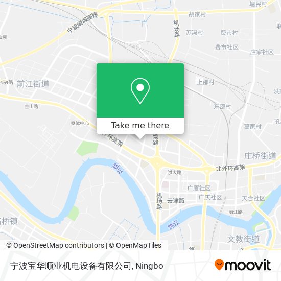 宁波宝华顺业机电设备有限公司 map